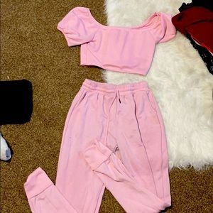 Fashion Nova French Terry Active Set